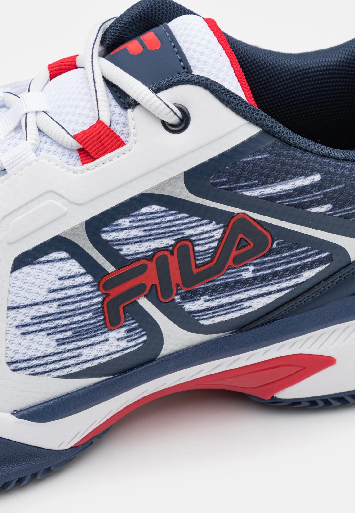 Fila Premio Men - Clay Court Tennis Shoes - Peacoat Blue/Light Grey - Image 6