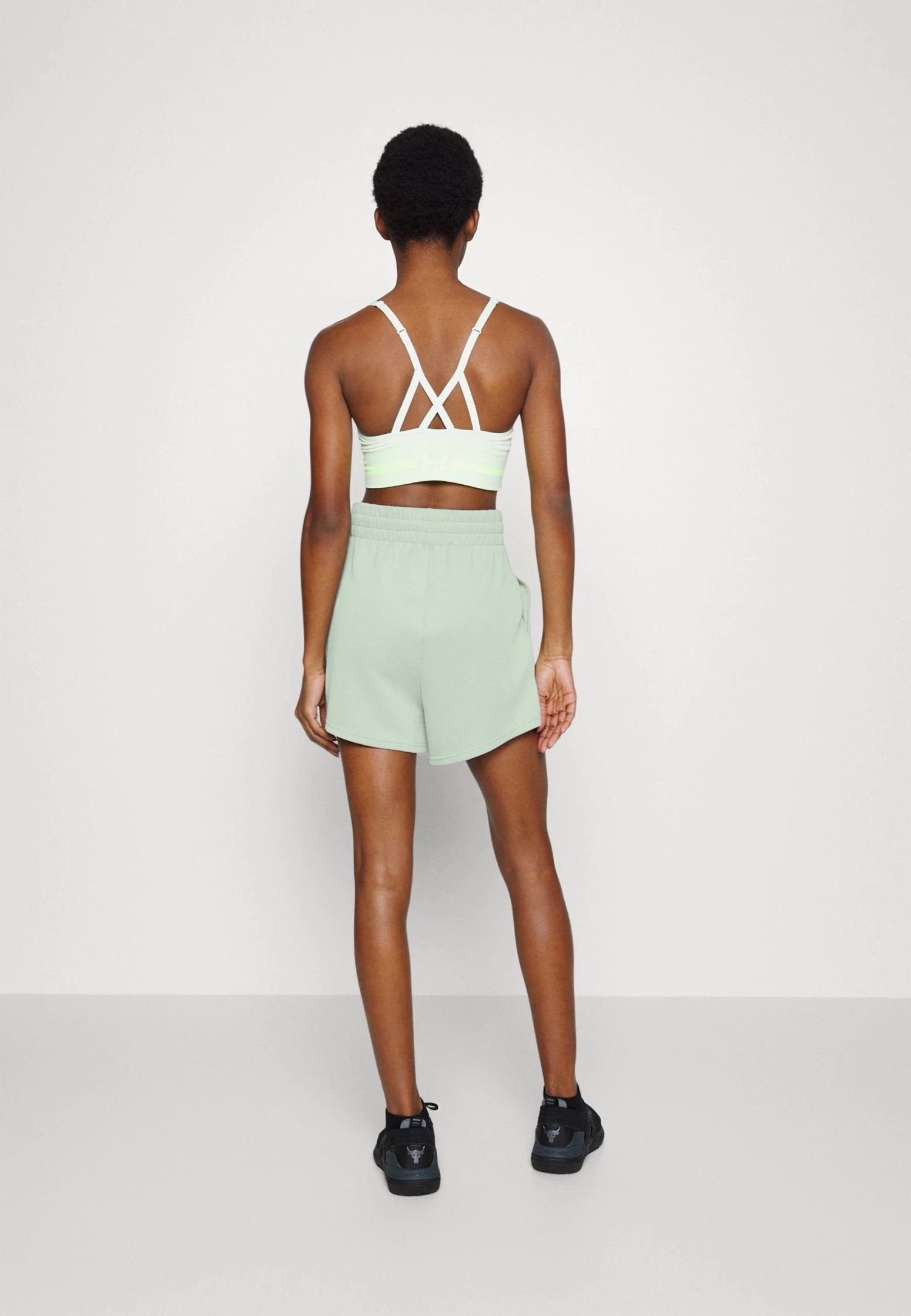 Fila Calais High Waist Shorts - Sports Shorts - Iceberg Green - Image 3