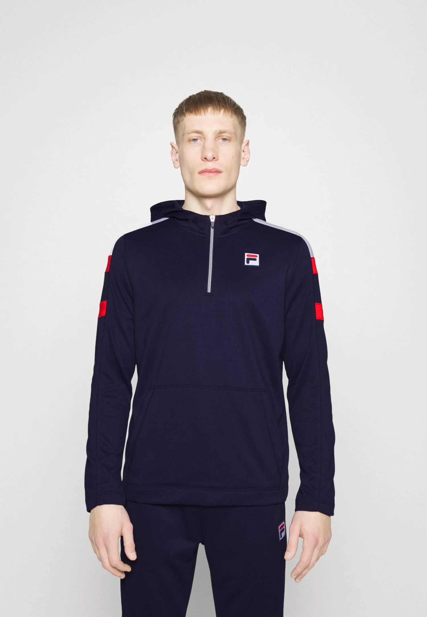 Fila Hoody Jasper - Zip-Up Sweatshirt - Navy
