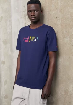 Fila Berling Tee - Print T-Shirt - Black Iris