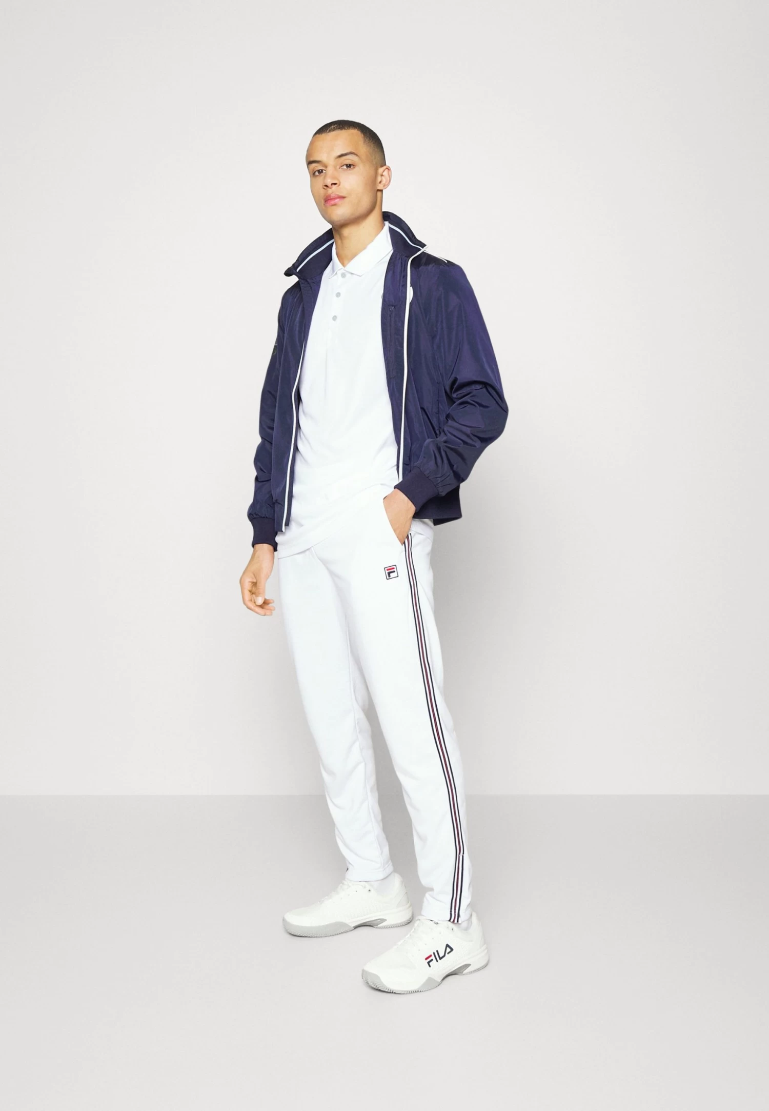 Fila Pants Daniel - Tracksuit Bottoms - White - Image 2