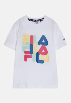 Fila Berinovac Graphic Tee Unisex - Print T-Shirt - Bright White