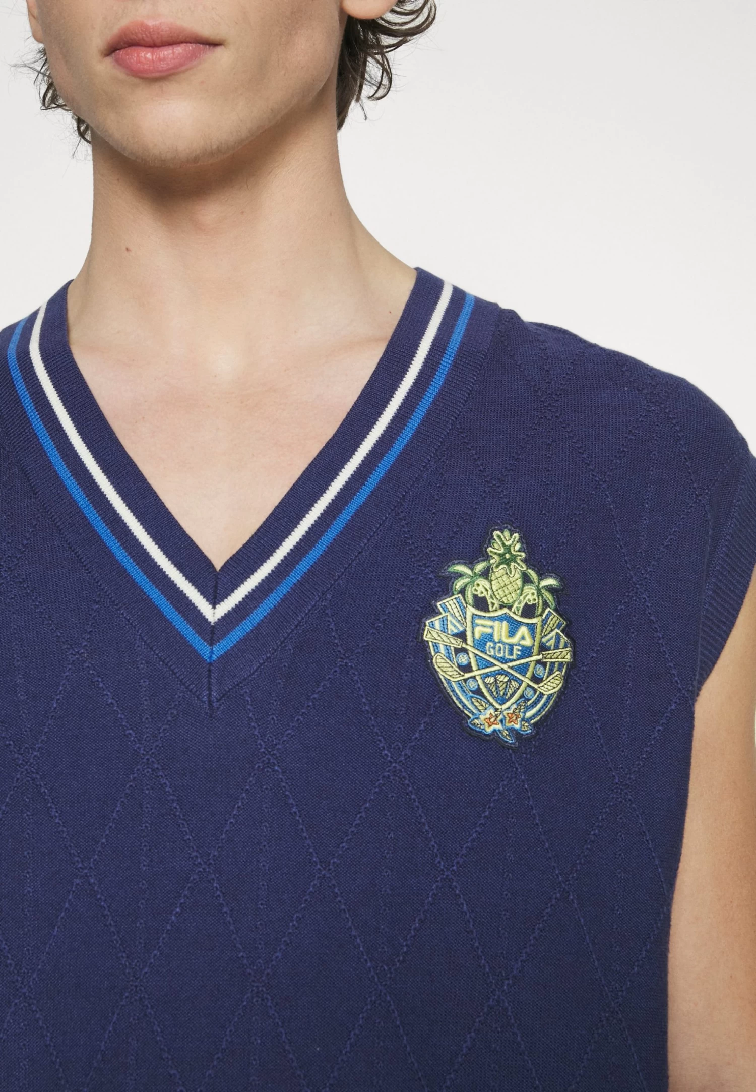 Fila Talkau Knitted - Jumper - Medieval Blue - Image 7